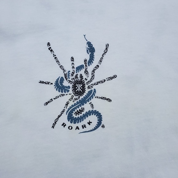 Roark Men T Shirt Adventure Long Sleeve Crew Light Tie Dye New Oversized XL - Picture 2 of 8